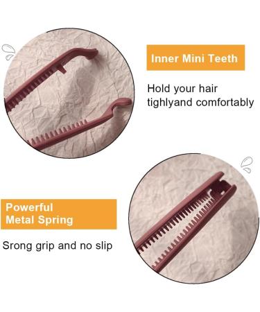 CPJJ 4 Pieces Large Banana Hair Clips For Women Hair Clips For Fine Hair Ponytail Holder Banana Clips For Fine Thick Hair - Buy Online on GoSupps.com