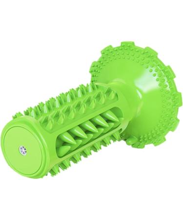 Anulely Dog Toy - Teeth Grinding & Brushing Suction Cup | Dog Tooth Care Products for Home Clinics & Shelters - Classic Sound Dog Toothbrush (Green) - Buy Online on GoSupps.com