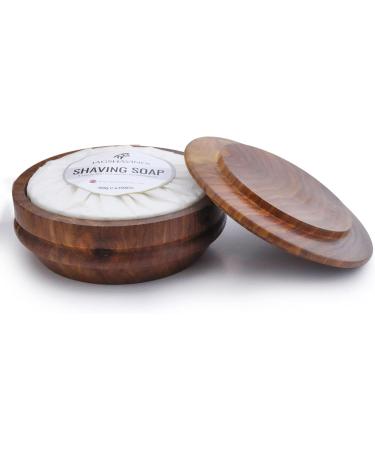 JAG Shaving Razor - Premium Quality Wooden Soap Shaving Shell & Accessories for a Gentle Shave - Buy Online on GoSupps.com