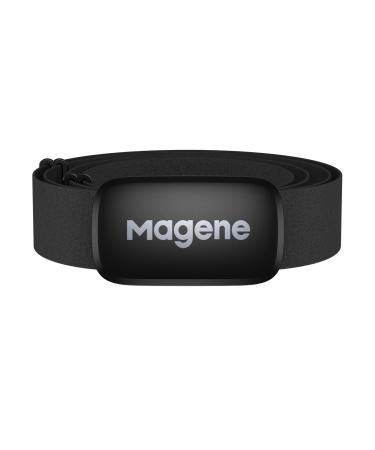 Magene H64 Heart Rate Monitor with Chest Strap, ANT+/Bluetooth Heart Rate Sensor, Compatible with Bike Computer and iOS/Android APP New H64