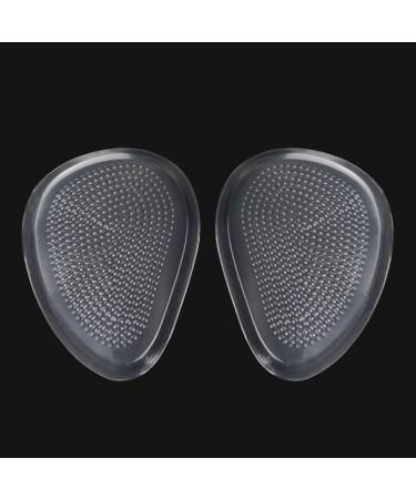Buy 5 Pairs Clear Half Foot Cushion Heel Inserts - Metatarsal & Bunion Pads for Women's High Heels - Buy Online on GoSupps.com