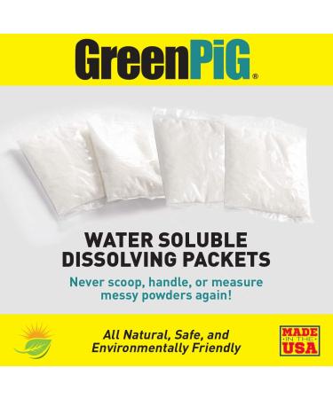 Green Pig 52 Live Tank Treatment | Prevent Backups | Breakdown Septic Waste | 1 Year Supply - 4 Packets - Buy Online on GoSupps.com