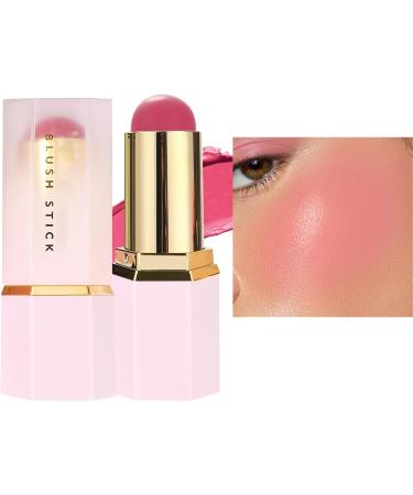 Creamy Blush Stick - Water-Resistant Hydrating Cheek Foundation - Natural Makeup For Skin Types Ideal Gifts Birthday Events - Buy Online on GoSupps.com