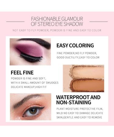 Eighosee COLOR HARMONY CUSTOM PALETTE 24 Colors Eyeshadow 4 Colors Blush 4 Colors Lipgloss 2 Colors Powder - Buy Online on GoSupps.com