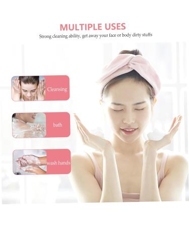 FRCOLOR Flower Soap 1pc Transparent Soap Pink Makeup Party Favors Soap French Bar Soap Flower Essential Oil Soap Face Washing Soap Scented Soap Shower Soap Face Soap Essence Clean - Buy Online on GoSupps.com