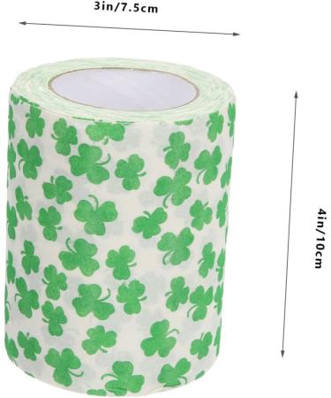 Tissue Paper 4 Rolls Paper Supple Day Toilet St Patricks Bathroom Kitchen Bath Tissue Napkin Printing Printed Pattern Strong Napkins Family Household Bathroom Napkins/142 4 Count (Pack of 1) As Shownx2pcs - Buy Online on GoSupps.com