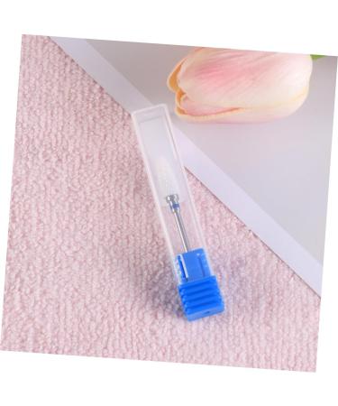 minkissy drill nail grinding head electric nail file carbide bit alloy clean hard carbide nail drill bit carbide drill bit nail drill tool polisher grinding head to rotate manicure medium As Shown - Buy Online on GoSupps.com