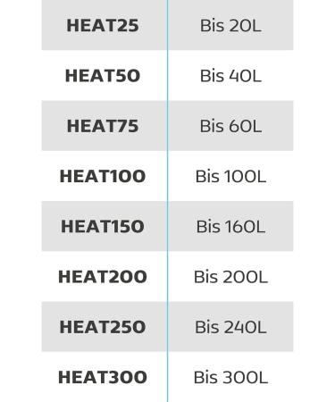 Measury Aquarium Heater 100W - Efficient Heating Rod for Aquariums up to 100L with Indicator Light - Buy Online on GoSupps.com