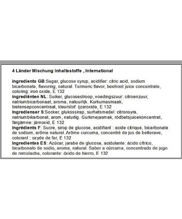 500g mix of 4 countries - Buy Online on GoSupps.com