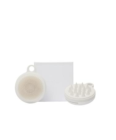 NION Beauty Purity Head & Body Cleansers 2in1 Scalp Shampoo Massager & Body Wash Scrubber Made with Sion technology for skin purification