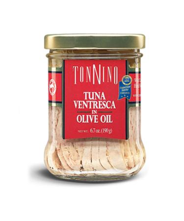 Tonnino Ventresca Tuna in Olive Oil 6.7 oz. Jars Pack of 6 Ventresca 6.7 Ounce (Pack of 6)