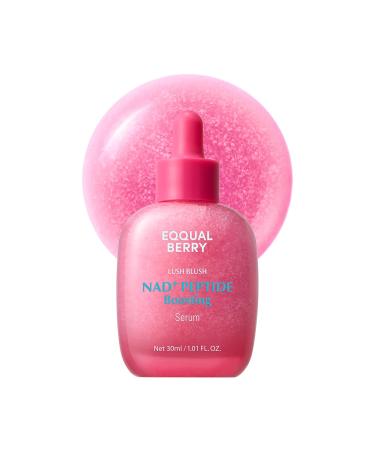 EQQUALBERRY NAD+ Peptide Boosting Serum 30ml S rum Visage clat et Fermet avec Peptides Hydratation Intense et Texture Lissante Soin Cor en pour Peau Souple et Lumineuse