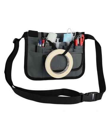 GFYWZ care bag for nurse with adhesive tape holder belt pocket with several compartments for medical equipment utility waist tool organizer for stethoscopes dressing scissors