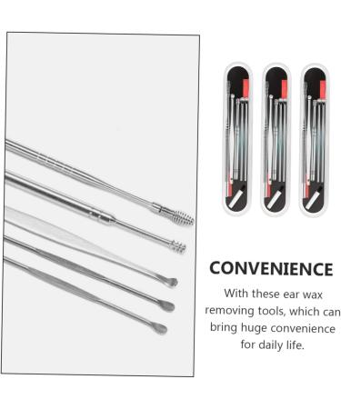 6-Piece Stainless Steel Ear Cleaning Set for Kids - Ear Wax Removal Tool Kit - Buy Online on GoSupps.com