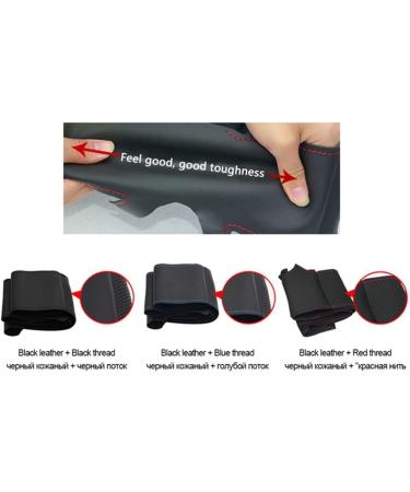 For BMW M Sport G30 G31 G32 G20 G21 G14 G15 G16 X3 G01 X4 G02 X5 G05 Black Genuine Leather Suede DIY Car Steering Wheel Cover - Buy Online on GoSupps.com