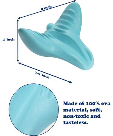 Half-Shower Neck Stretcher & Shoulder Relaxer | Ergonomic Neck Pillow for Vertigo Relief - Buy Online on GoSupps.com