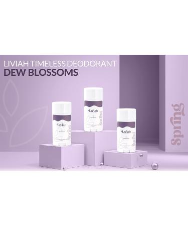 Deodorant Dew Blossom Seasonal Scent - 2.65oz Natural Deodorant for Women, Men & All Ages | Paraben & Aluminum Free, Gentle Underarm Care, 24-Hour Odor Protection - Buy Online on GoSupps.com