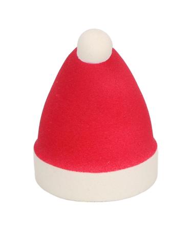 Buy Angle Brush Sponge Kit - Red Christmas Hat Makeup Sponges for Highlighting & Shading | Soft Portable Beauty Brushes for Professional Finish - Buy Online on GoSupps.com