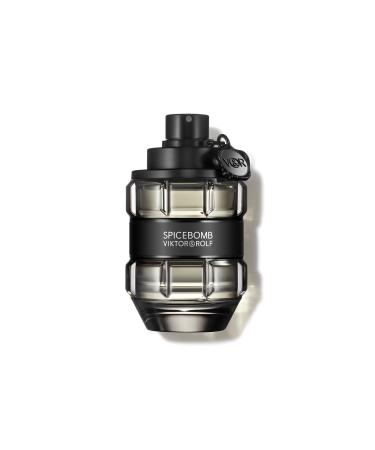Viktor&Rolf - Spicebomb Eau de Toilette - Woody & Spicy - Cologne for Men - With Notes of Citrus & Tobacco 3.04 Fl Oz (Pack of 1)