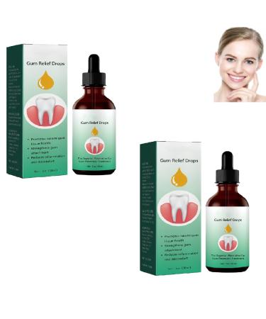 Gum regrowth drop gums repair drops gel for gumring regeneration gum regrowth drops repair gums gums repair drops dentizous gum growth drops 2PC