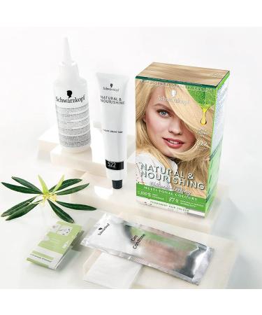 Schwarzkopf Natural & Nourishing 522 Extra Light Blonde Vegan Hair Dye - Buy Online on GoSupps.com