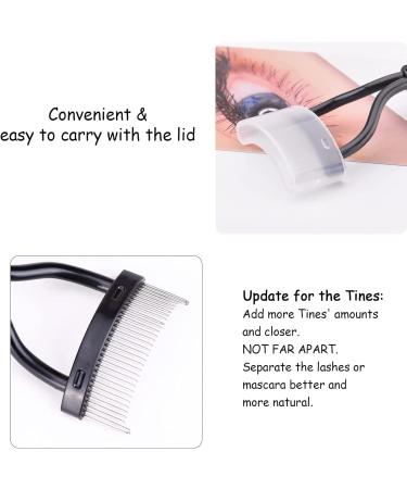 Brow Brush Comb Eyelash Comb Curlers Double-Ended Eyebrow Brush and Makeup Grooming Cosmetic Brushes Tool Eyelash Separator Mascara Applicator(3 Pieces Set) - Buy Online on GoSupps.com