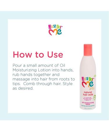 Just For Me Natural Hair Milk Oil Moisturizing Lotion 10 Ounce (295ml) by Just For Me - Buy Online on GoSupps.com
