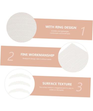 FRCOLOR 16pcs Lace Double Eyelid Sticker Stickers for Girls Double Eyelid Strips Eye Makeup Tool Cosmetic 2.8x0.4x0.1cm Yellow - Buy Online on GoSupps.com