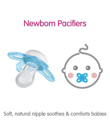 MAM Original Start Newborn Baby Pacifier  Best Pacifier for Breastfed Babies  Sterilizer Case  0-3 Months  Boy  2 Count (Pack of 1) Boy 1 - Buy Online on GoSupps.com