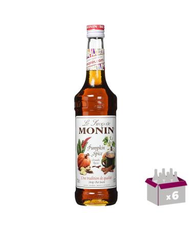 Lot de 6 Sirop - Citrouille pic e - 70cL