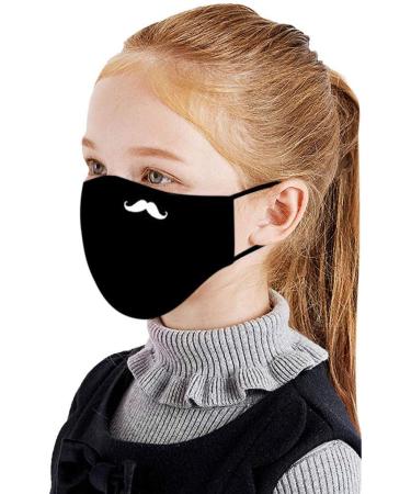 Pack of 10 Kids' Facial Protective Accessory Reusable Washable Children Half Face Mouth Cute Cartoon Cotton Face Covers Quick-drying Dustproof Keep Warm Caps Sports Scarf - Buy Online on GoSupps.com