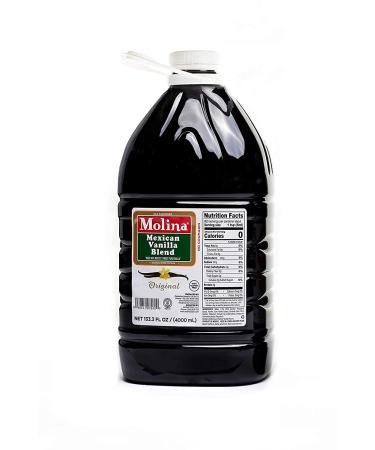 Molina Vanilla - Mexican Vanilla 133.3 FL oz / 4000 ml - Buy Online on GoSupps.com