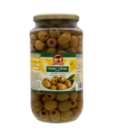 Gunz Pitted green olives 920g jar