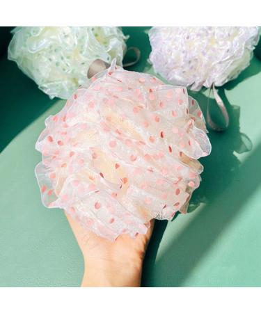 FRCOLOR Bath Loofah Body Scrubber - Mesh Bathing Ball for Kids Women & Men | Gentle Exfoliation & Cleanse - Buy Online on GoSupps.com