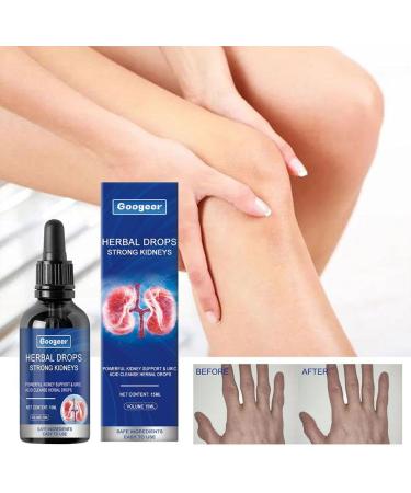 Hall Herbal Kidney Care Drops - Double Strength Oral Solution for Strong and Healthy Kidneys - Buy Online on GoSupps.com