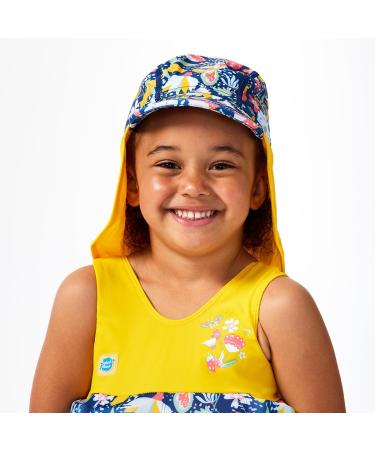 Splash About Kids Legionnaire Sun Hat 3-6 Years - Garden Delight - Buy Online on GoSupps.com