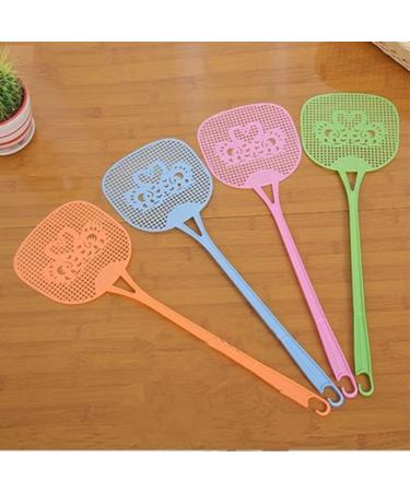 Fly Swatter Strong Flexible Manual SWAT Set Pest Control Assorted Colors 4 Pack Fly Swatter Strong Flexible Manual SWAT Set Pest Control Color Randomly