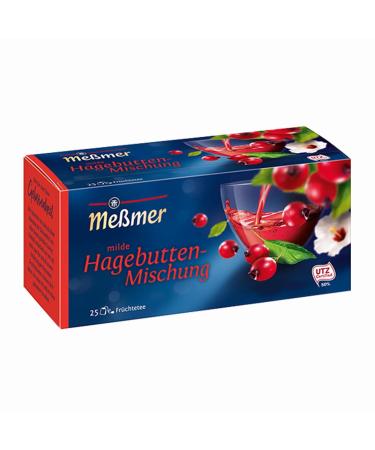 Meßmer Meßmer Sweet Rosehip Mix Fruit Tea Hibiscus 75g Pack of 12
