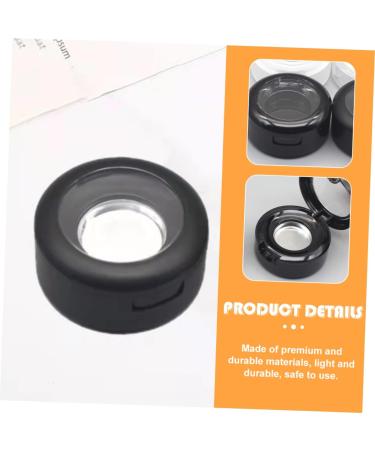 POPETPOP 10 Sets Boxes Eye Shadow Box Mini Containers Eyeshadow Sample Holders Empty Eyeshadow Case Cream Box 3.8X3.8X1.9CM Black 1 - Buy Online on GoSupps.com