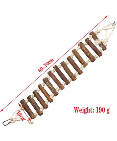 Wooden Bird Ladder Toys for Small to Medium Birds Large Swing Climbing Toy for Parakeets Canaries & More - Buy Online on GoSupps.com