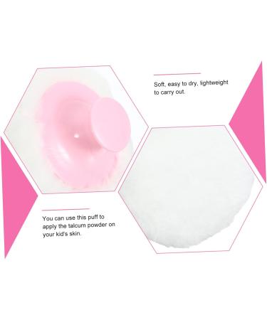 POPETPOP 4 Pi ces ponge En Poudre Houpette Houppette En Peluche Poudres De Houppette Pour Pour Le Corps Houppette Pour Le Corps De B b Lavable Poudre Min rale Nouveau N e - Buy Online on GoSupps.com