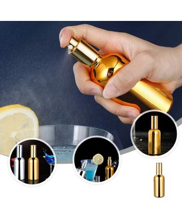 Shop Portable 100ml Glass Perfume Spray Bottle - Refillable Fine Mist Atomizer (Gold) - International Shipping Available - Buy Online on GoSupps.com