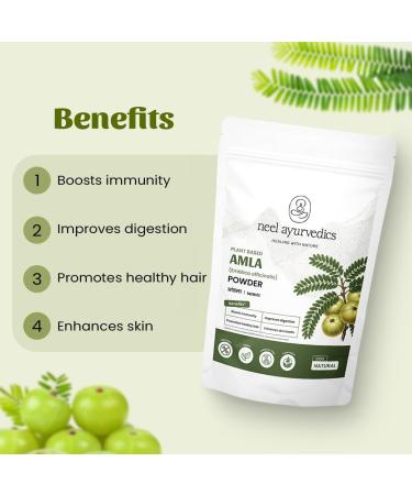 Neel Ayurvedics Amla Powder 300 GM - Buy Online on GoSupps.com