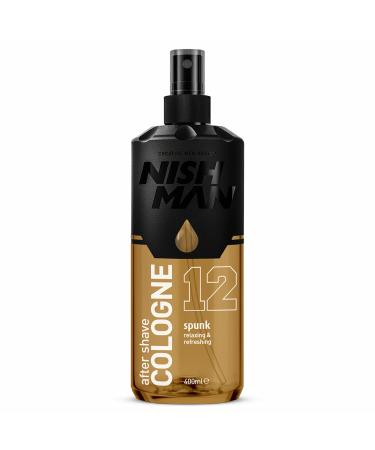 nishman After Shave Series (12 Spunk 400ml) 13.5 Fl Oz (Pack of 1) 12 Spunk