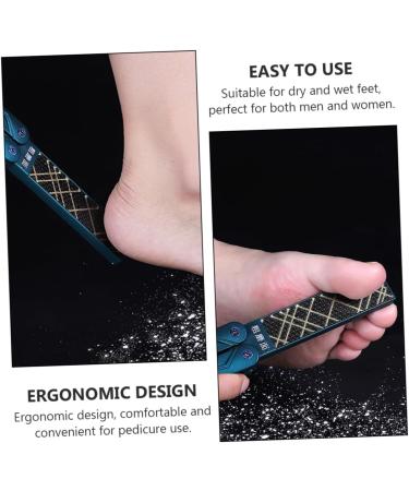 Healeved 1pc Foot File Pedicure Tool Foot Care Tool Refreshing Foot Skin Tool Dry and Wet Feet Tool Dead Skin Remover Dual Purpose Pedicure Stone Foot Rubbing Board Ultra-White Glass - Buy Online on GoSupps.com
