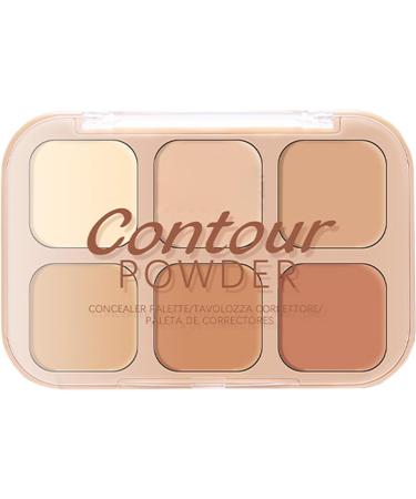  Ruwshuuk Makeup Artist Palette Concealer Palette Powder Facial Makeup Contouring Powder Palette | Delicate and Natural Beauty Supplies for Party Evening - Buy Online on GoSupps.com