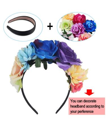 SIQUK 12 Piece Satin Wide Headbands for Women & Girls - Multicolored Fashion Accessories - Buy Online on GoSupps.com