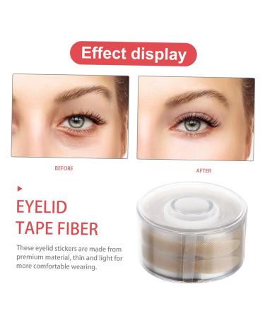 Abaodam 2400 Pcs Makeup Tape Double Sided Eyelid Tape Eye Lid Lifters Tape Eyelid Stickers Miss Single Sided - Buy Online on GoSupps.com