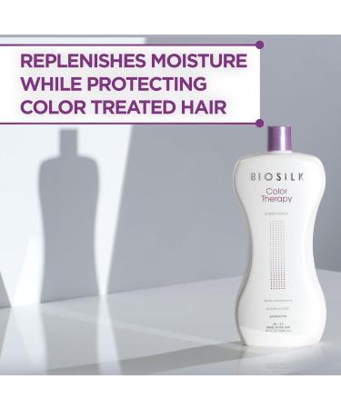 Biosilk Cosmo Farouk Color Therapy Conditioner 34 oz - White | Nourishing Hair Care for All Hair Types - Shop Internationally - Buy Online on GoSupps.com