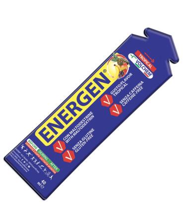 Energy gel bitter cola